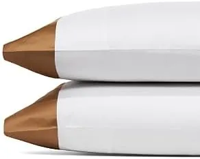Italian Cuff Pillowcase Pair, King- Exclusive