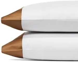 Italian Cuff Pillowcase Pair, King- Exclusive
