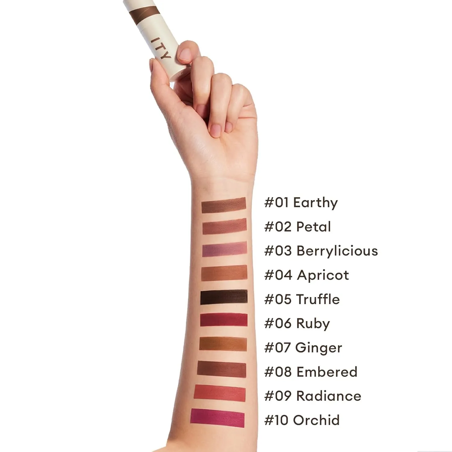 ITY Velvet Matte Finish Lip Stain-Mousse Textured Lip Clay, Red Shade, Conceals Lip Lines, Rich Pigment Lip Tint Lipsticks,4g (0.14 oz) in Radiance.