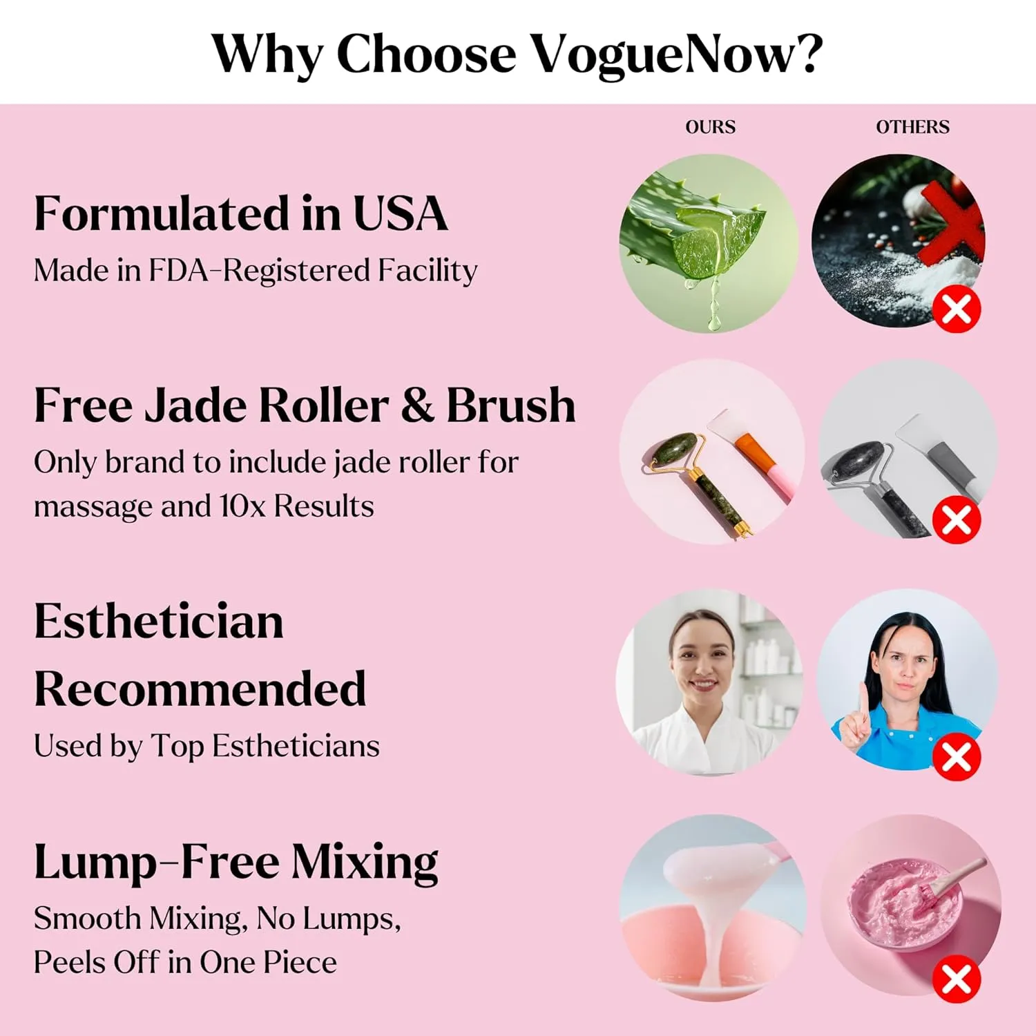 Jelly Mask for Facials - 24 Flavors Hydrating & Brightening Jelly Face Masks | Free Jade Roller & Spatula | Bulgarian Rose, Lavender, Hyaluronic Acid, 24K Gold face mask skin care |Vajacial Jelly Mask