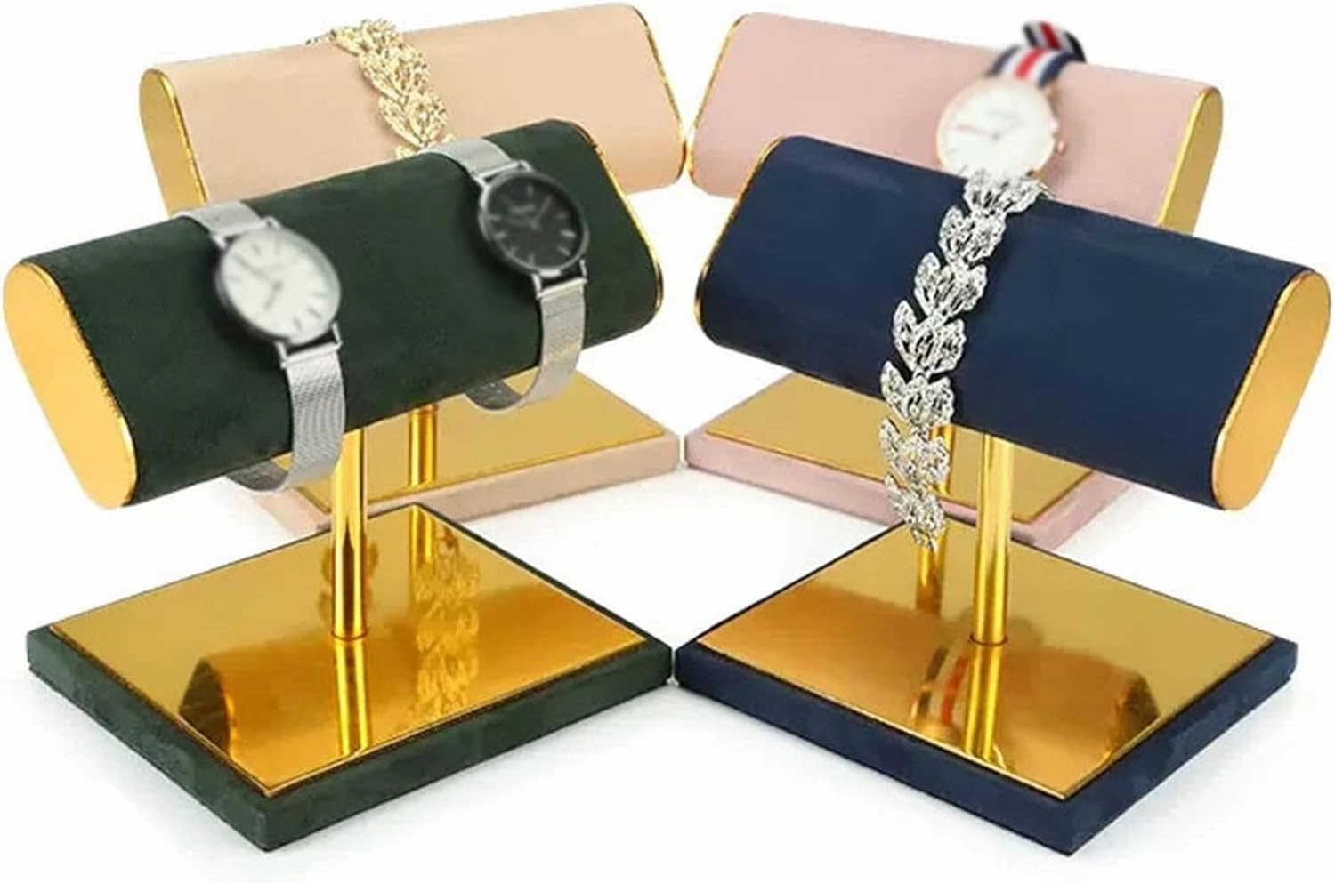 Jewelry Organizer Holder for Bracelet with T-Bar Jewelry Display Stand Organizer for Jewelry Holder for Bracelet Holder for Watch for Home Organization Jewelry Holder