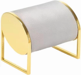 Jewelry Rack Small Bracelet Holder Velvet Bracelet Displays for Selling, Bangle Organizer and Storage for Show, Watch Holder Stand Gold Jewelry Holder Jewelry Rack Stand