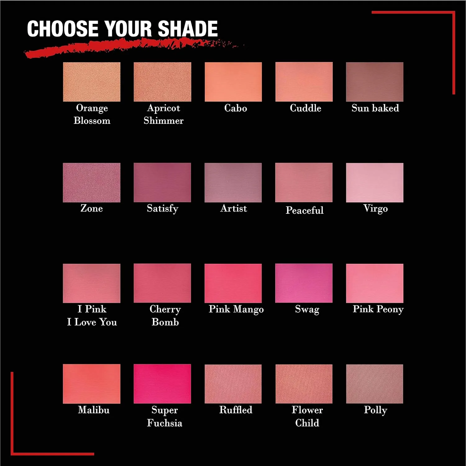 Jolie Blush Perfect Pressed Cheek Color, Highly Pigmented Long-Lasting Intense Color, Picture Perfect Finish, (Pink Peony)