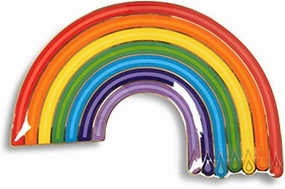 Jonathan Adler Dripping Rainbow Trinket Tray, Multi