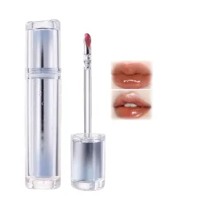 Judy Doll Lip Gloss, Judy Doll Ice Watery Lip Gloss, Jelly Hydrating Lip Gloss, Moisturizing Nonstick Tinted Gloss Lips Oil (06#)