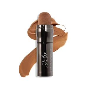 Julep Cushion Complexion Medium Coverage Foundation - Cocoa| Covers, Brightens & Evens Skin Tone | On-The-Go Cushion Applicator | Hyaluronic Acid, Vitamin B5 & E