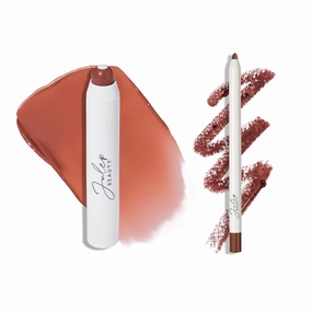 Julep It's Balm: Tinted Lip Balm   Buildable Color, Sahra Sunset & With a Trace Retractable Long-Lasting Lip Liner, Spiced Clove