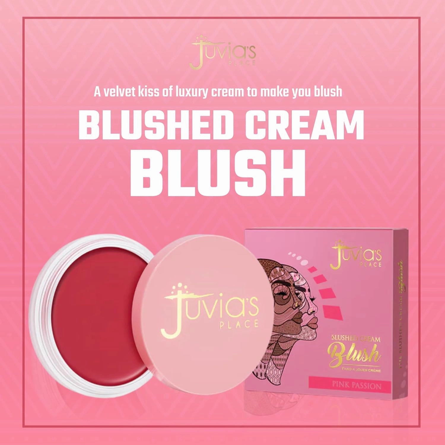 Juvia's Place Blushed Cream Blush - Pink Passion
