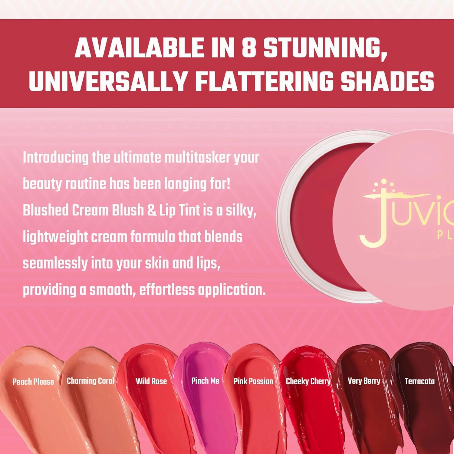 Juvia's Place Blushed Cream Blush - Pink Passion