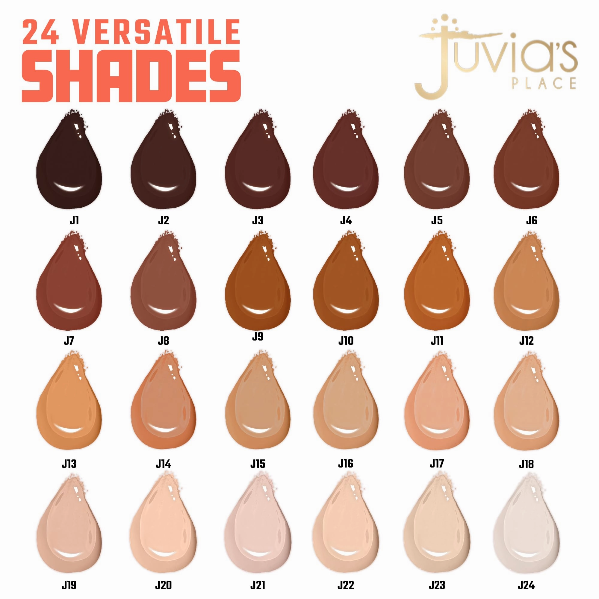 Juvia's Place I Am Magic Liquid Concealer - J14 Tan w/Warm Undertone/0.34 fl oz, Full Coverage Concealer, Makeup Concealer, Hydrating Concealer, Waterproof Concealer, Long Wear Concealer