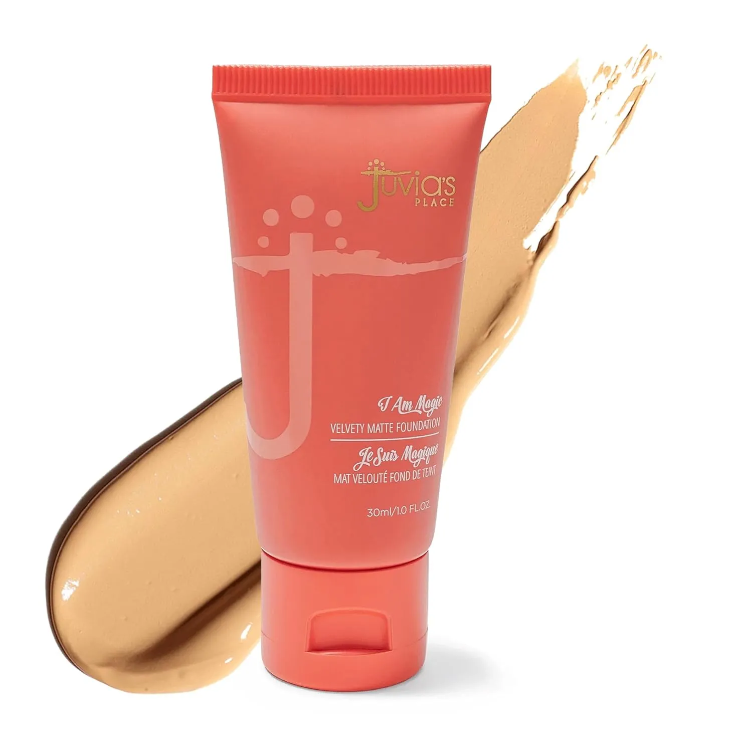 Juvia's Place I Am Magic Velvety Matte Liquid Foundation 550 - Martinique - Medium w/Neutral, Warm Undertone