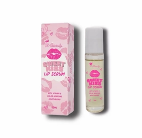 K-Beauty Sweet Kiss Lip Serum with Vitamin C, Color Adapting, Moisturizing, 10ml, Pink