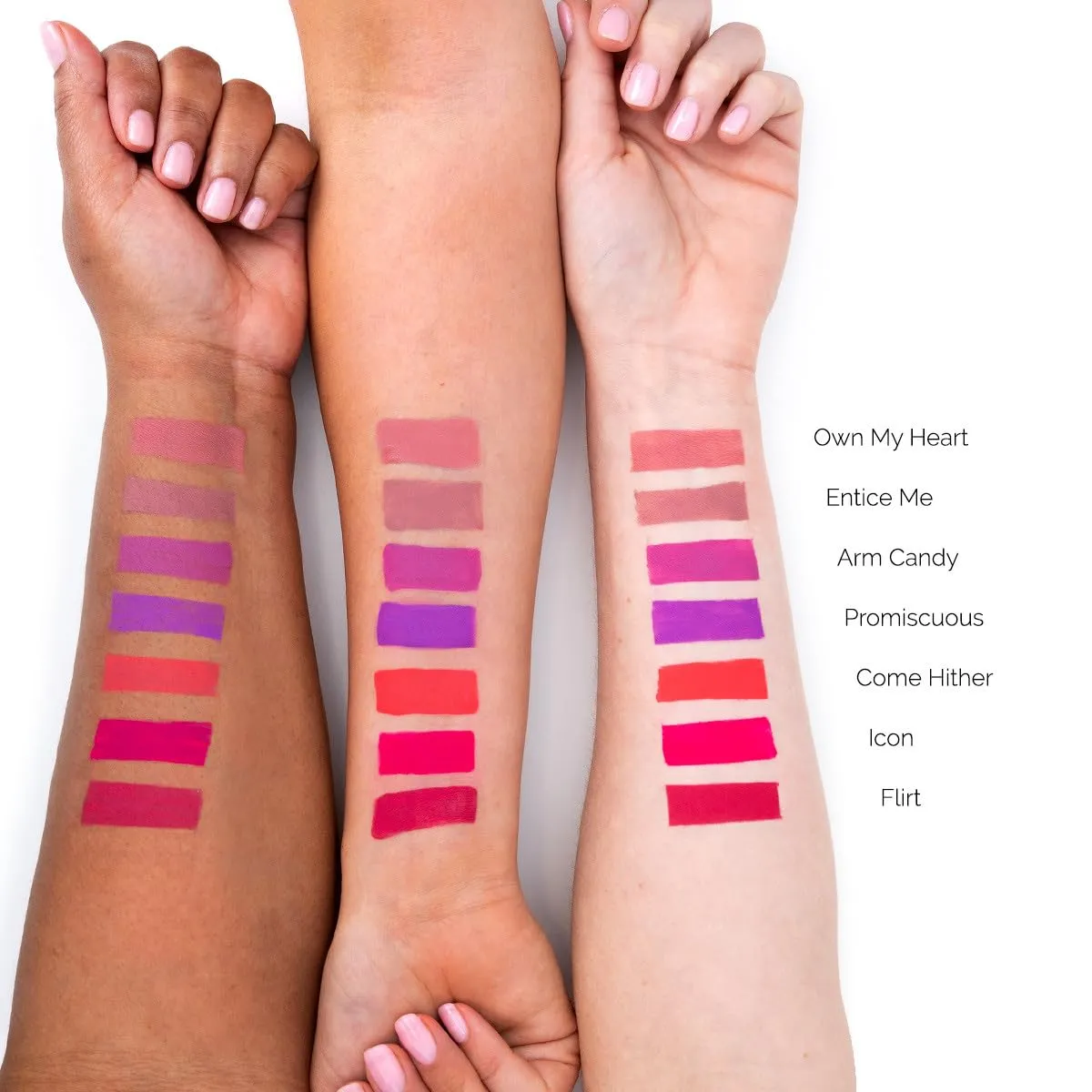 Kandi Koated Liquid Suede Lipstick [Arm Candy] Liquid Matte Lip Color | Intense Color Options, Non-Sticky, Paraben-Free, Cruelty-Free | Beauty & Makeup