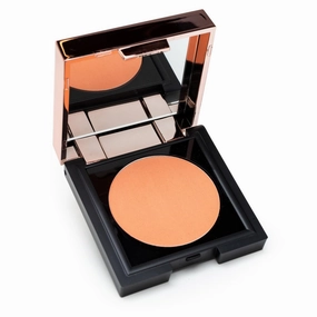 Kandi Koated Chic to Chic [Making Me Blush] Peachy Coral Blush in Rose Gold Compact, Intense Color Blush by Kandi Burruss | Paraben-Free, Cruelty-Free | Beauty & Makeup