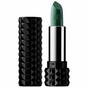 Kat Von D Studded Kiss Lipstick # Plan 9 - opaque, deep sea-foam green