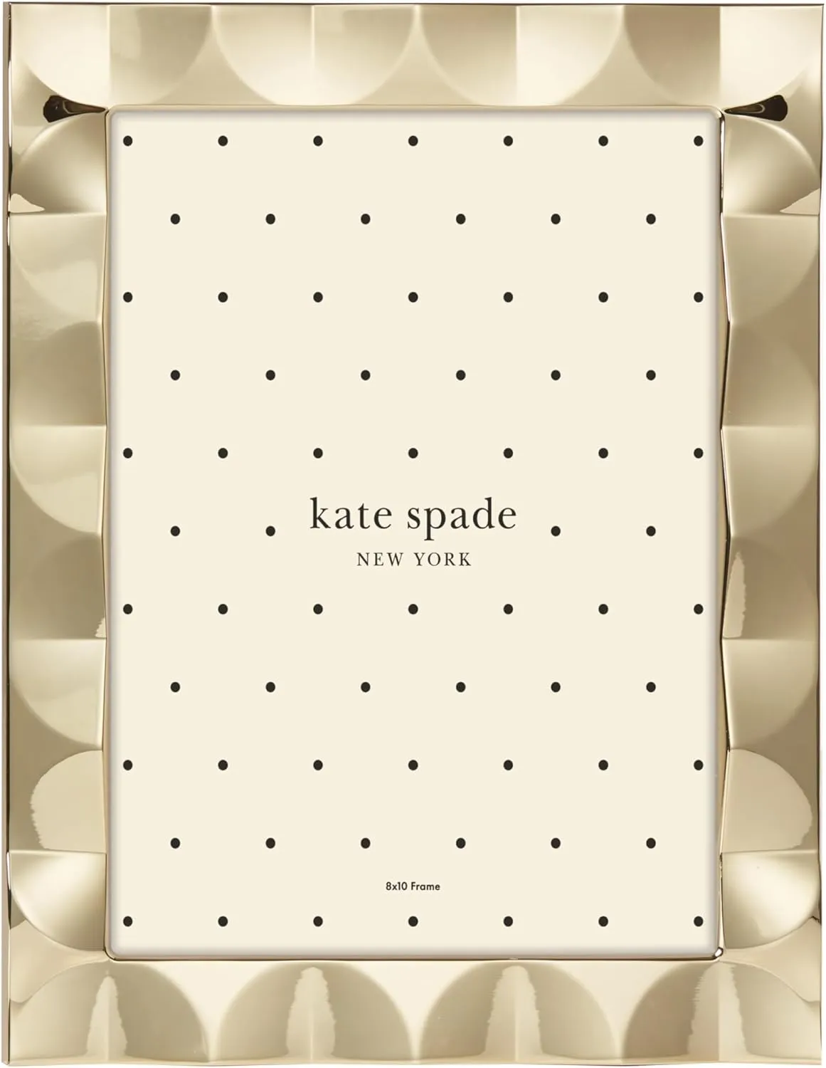 kate spade new york South Street 8' x 10' Gold Scallop Frame