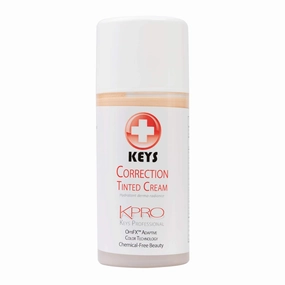Keys Care KPRO Hydrating Tinted Correction Cream with OptiFX Adaptive Color Technology | Moisturize, Smooth, and Fill Fine Lines| 100% All-Natural & Hypoallergenic (3.4 oz)