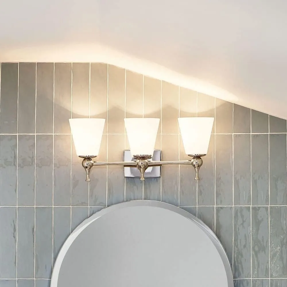 Kichler Cosabella 3 Light in Champagne Bronze, 24" W x 10.25" H,55092