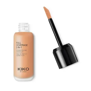 KIKO Milano Full Coverage 2-in-1 Foundation & Concealer, WB 30 | 2 in 1 Foundation And Concealer, Superior Coverage