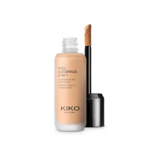 KIKO Milano Full Coverage 2 in 1 Foundation & Concealer with Superior Coverage
