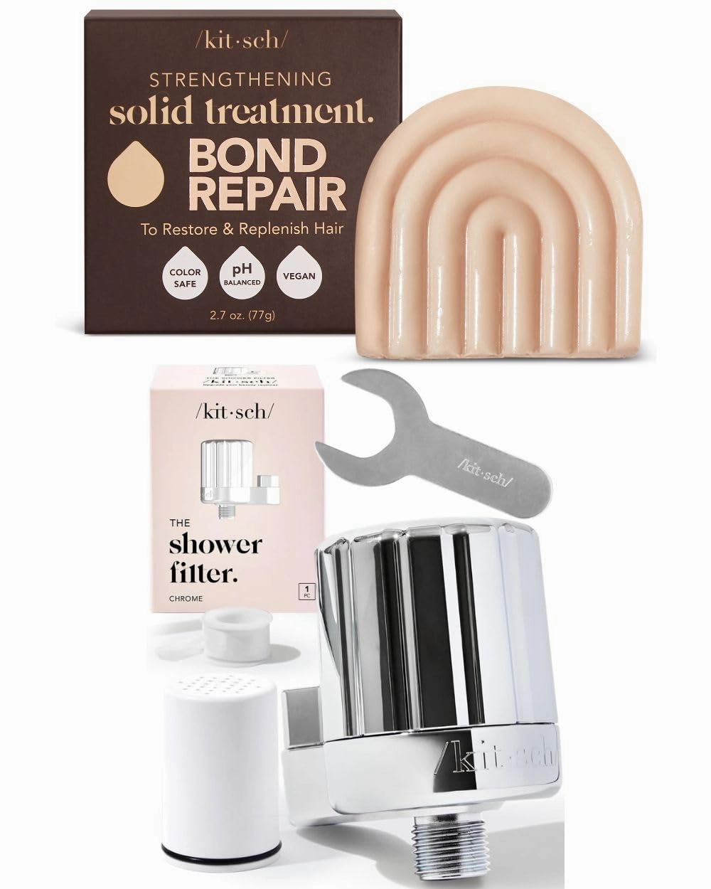 Kitsch Bond Repair Hair Mask & Shower Head Filter