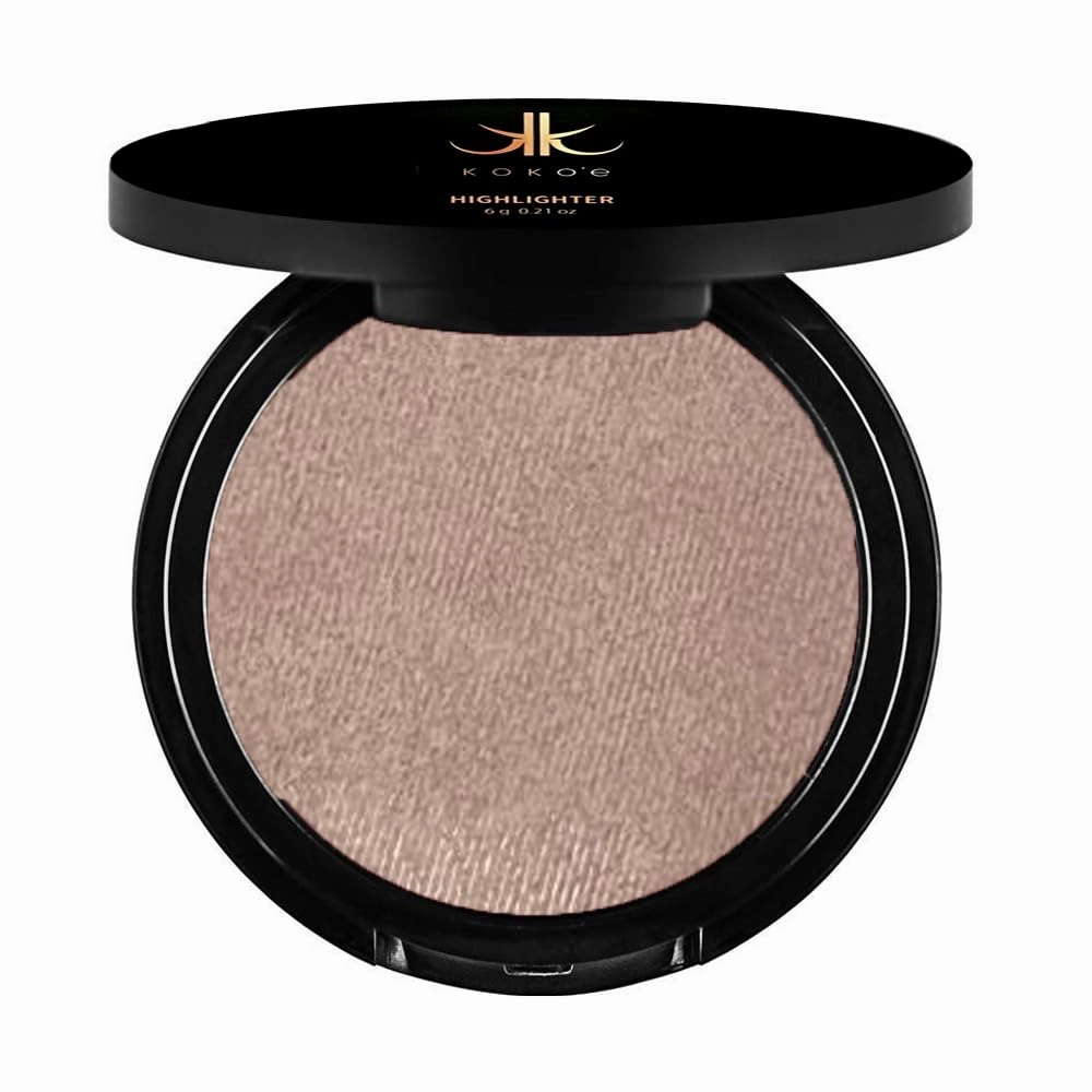 KOKO’E Cosmetics Highlighter Makeup Powder, Makeup highlighters for face, 0.21 Oz (Dusty Rose)