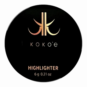 KOKO’E Cosmetics Highlighter Makeup Powder, Makeup highlighters for face, 0.21 Oz (Dusty Rose)