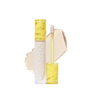 Kosas Revealer Concealer - Medium Coverage Makeup with Hyaluronic Acid, Conceals Dark Circles Under Eyes, Dark Spots and Blemishes   Brightens, Hydrates, Long-Lasting & Vegan, (Tone 01 N)
