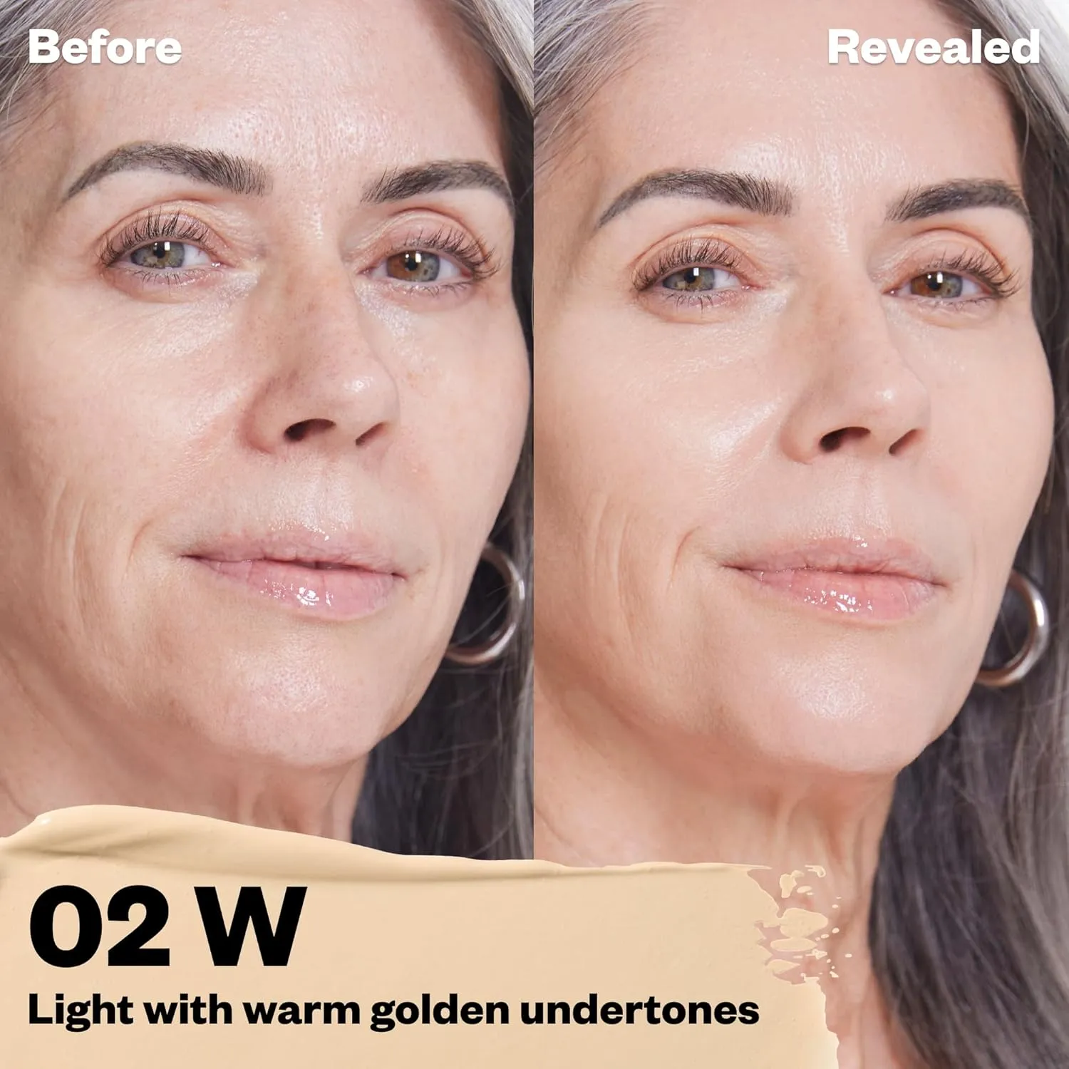 Kosas Revealer Concealer - Medium Coverage Makeup with Hyaluronic Acid, Conceals Dark Circles Under Eyes, Dark Spots and Blemishes   Brightens, Hydrates, Long-Lasting & Vegan, (Tone 02 W)