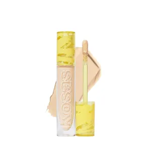 Kosas Revealer Concealer - Medium Coverage Makeup with Hyaluronic Acid, Conceals Dark Circles Under Eyes, Dark Spots and Blemishes   Brightens, Hydrates, Long-Lasting & Vegan, (Tone 02 W)
