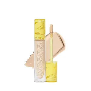 Kosas Revealer Concealer - Medium Coverage Makeup with Hyaluronic Acid, Conceals Dark Circles Under Eyes, Dark Spots and Blemishes   Brightens, Hydrates, Long-Lasting & Vegan, (Tone 04 N)