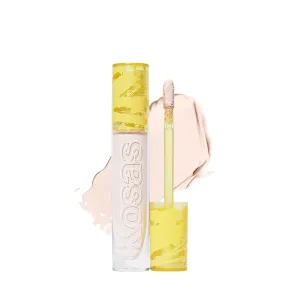 Kosas Revealer Concealer - Medium Coverage Makeup with Hyaluronic Acid, Conceals Dark Circles Under Eyes, Dark Spots and Blemishes   Brightens, Hydrates, Long-Lasting & Vegan, (Tone 0.7 C)