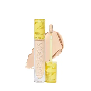 Kosas Revealer Concealer - Medium Coverage Makeup with Hyaluronic Acid, Conceals Dark Circles Under Eyes, Dark Spots and Blemishes   Brightens, Hydrates, Long-Lasting & Vegan,(Tone 03 W)