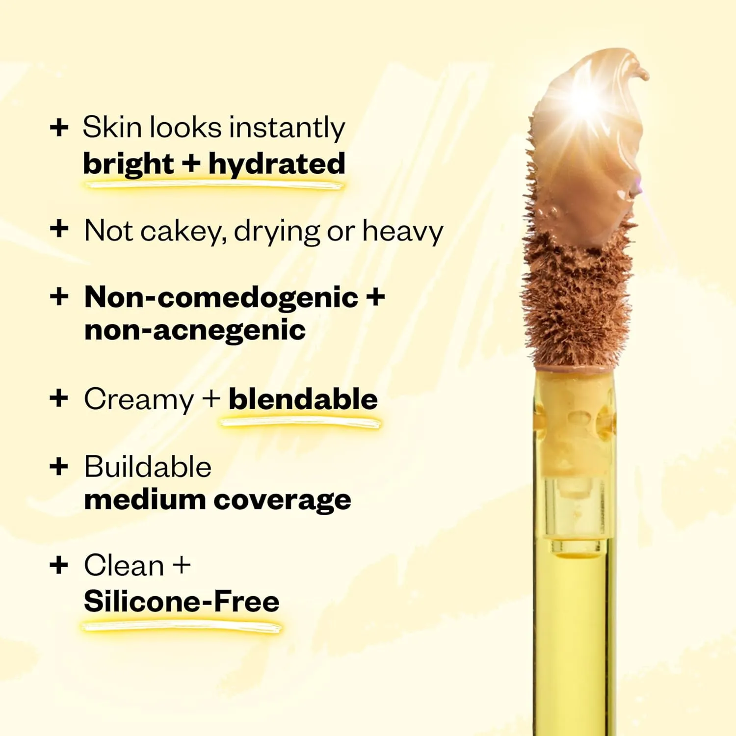 Kosas Revealer Concealer - Medium Coverage Makeup with Hyaluronic Acid, Conceals Dark Circles Under Eyes, Dark Spots and Blemishes   Brightens, Hydrates, Long-Lasting & Vegan,(Tone 8.1 O)