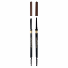 L'Oreal Paris Makeup Brow Stylist Definer Waterproof Eyebrow Pencil, Ultra-Fine Mechanical Pencil, Draws Tiny Brow Hairs and Fills in Sparse Areas and Gaps, Brunette, 0.003 Ounce (Pack of 2)