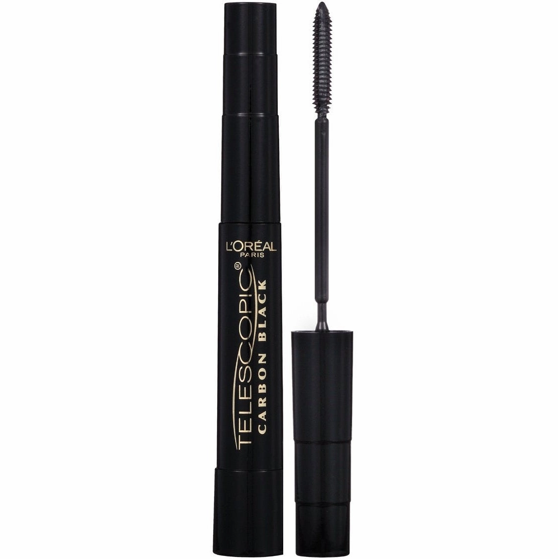 L'Oreal Paris Makeup Telescopic Original Lengthening Mascara, Blackest Black, 0.27 Fl Oz (1 Count)