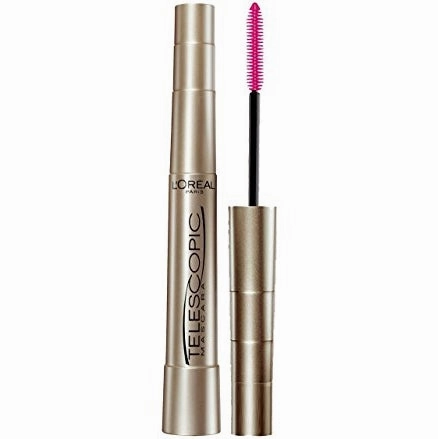 L'Oreal Paris Makeup Telescopic Original Lengthening Mascara, Blackest Black, 0.27 Fl Oz (1 Count)