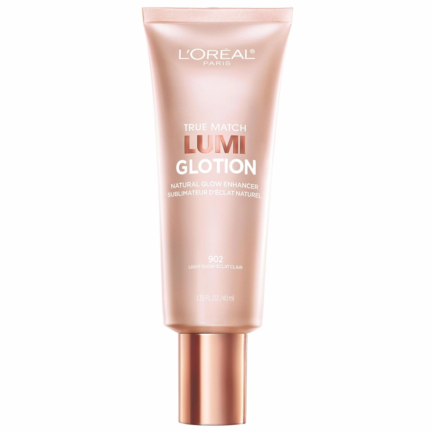 L'Oreal Paris Makeup True Match Lumi Glotion, Natural Glow Enhancer, Illuminator Highlighter, Bronzing Drops For a Sun-Kissed Glow, 903 Medium