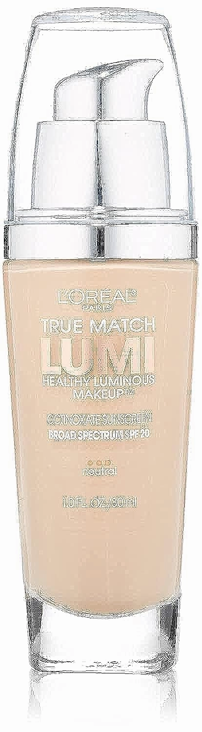 L'Oreal Paris True Match Lumi Healthy Luminous Makeup, Neutral, 1 fl; oz.