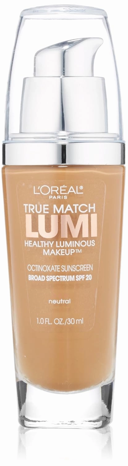 L'Oreal Paris True Match Lumi Healthy Luminous Makeup, Neutral, 1 fl; oz.