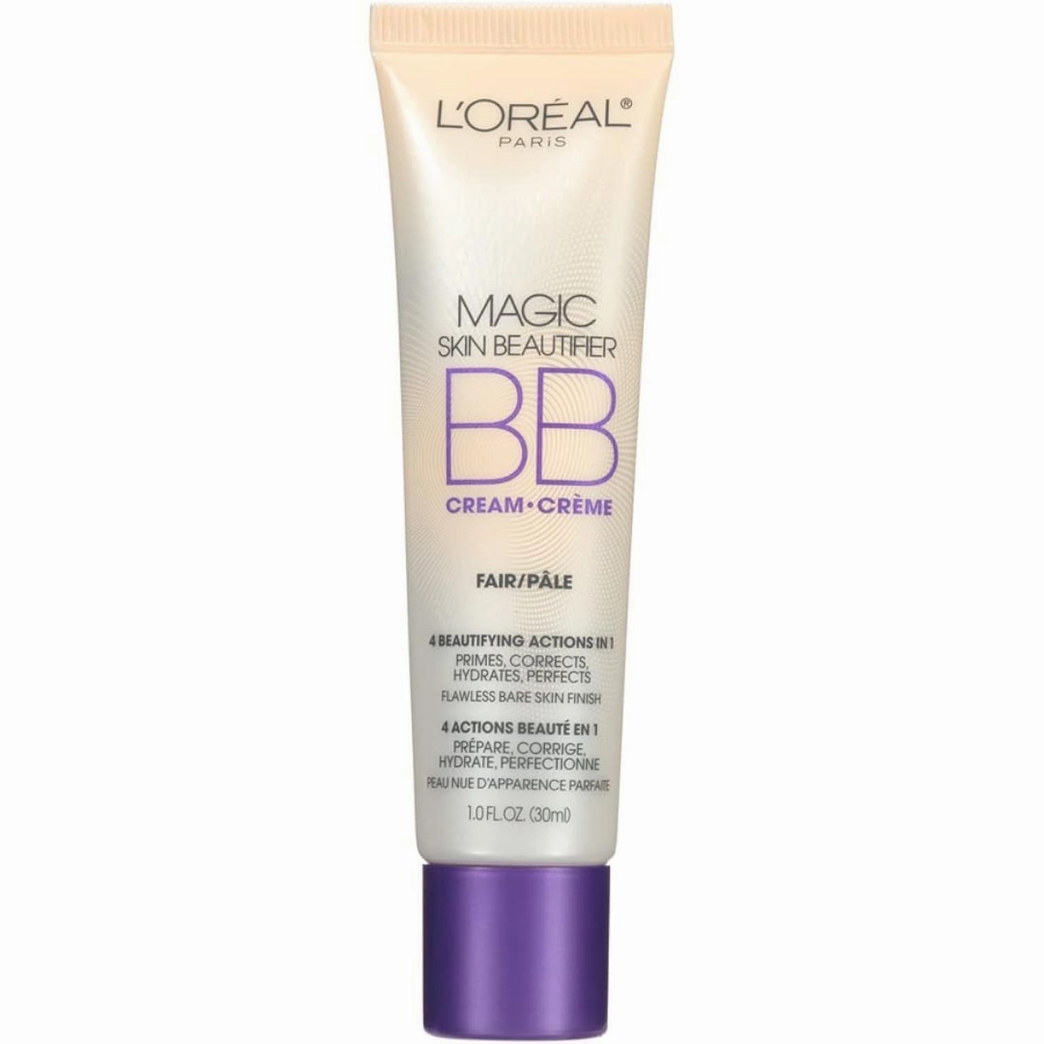 L'Oréal Paris Makeup True Match Lumi Glotion Natural Glow Enhancer Lotion Fair 1.35oz & Magic Skin Beautifier BB Cream Tinted Moisturizer Fair 1fl oz