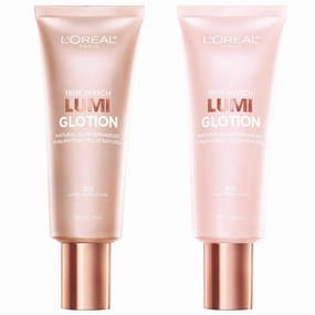L'Oréal Paris True Match Lumi Glotion Light and Fair Bundle, Highlighter and Bronzer For Radiant Glow, Pack of 2