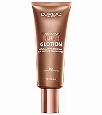 L'Oréal Paris True Match Lumi Glotion Medium and Deep Bundle, Highlighter and Bronzer For Radiant Glow, Pack of 2