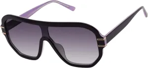 L.A.M.B. Gwen Stefani LA594 Shield Sunglasses for Women, UV400 Protection