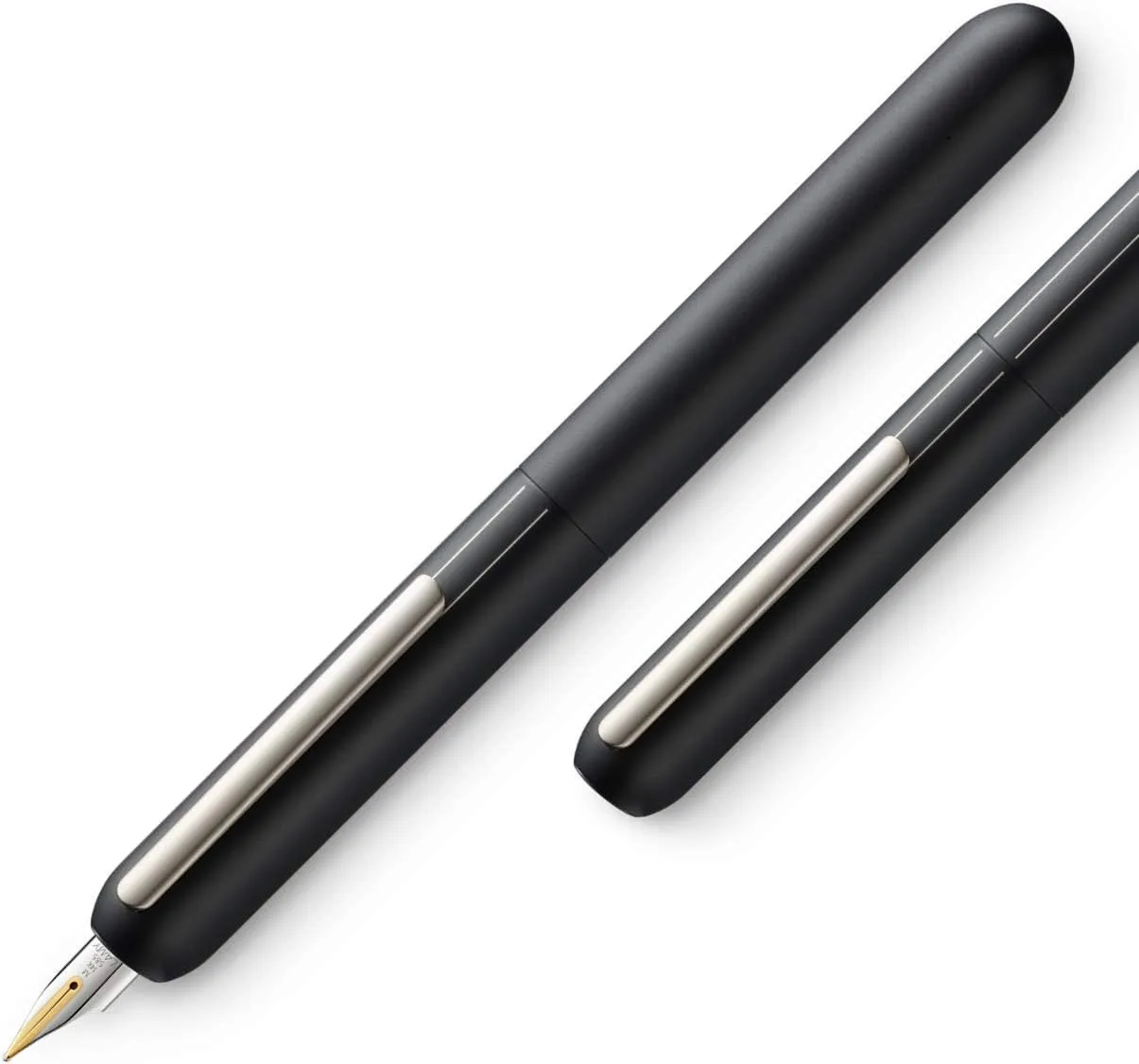 LAMY dialog 3 Oblique Medium Nib Fountain Pen with Converter Z27 Black