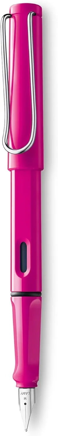 Lamy Safari Fountain Pen Pink Medium Nib (L13PKM)