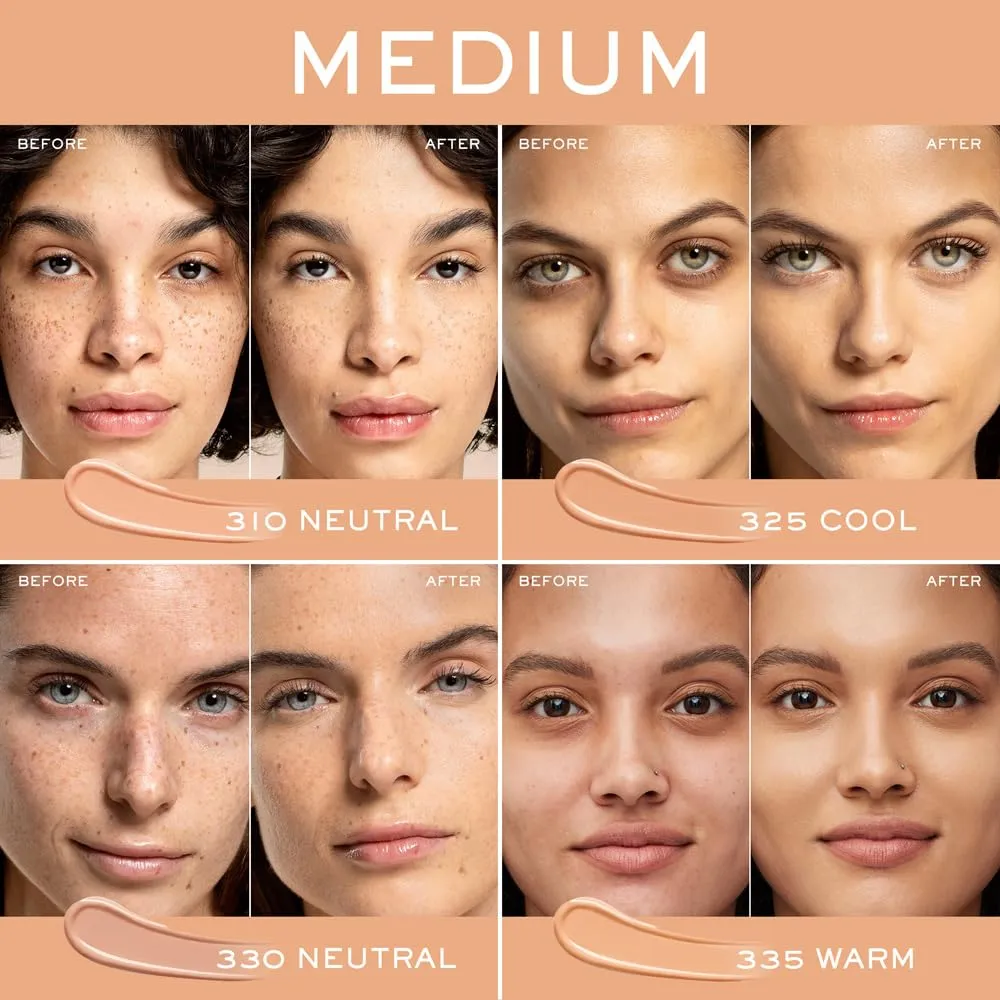 Lancôme Teint Idole Ultra Wear Care & Glow Serum Concealer - Medium Buildable Coverage & Natural Glow Finish - Up To 24H Hydration