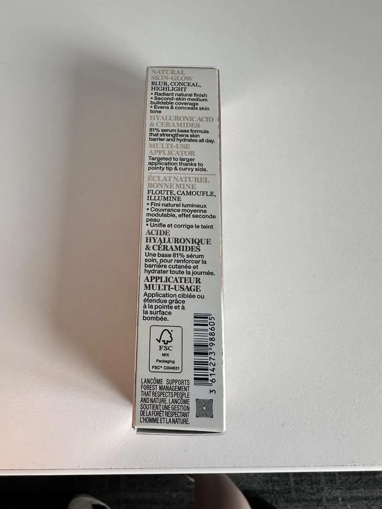 Lancôme Teint Idole Ultra Wear Care & Glow Serum Concealer - Medium Buildable Coverage & Natural Glow Finish - Up To 24H Hydration