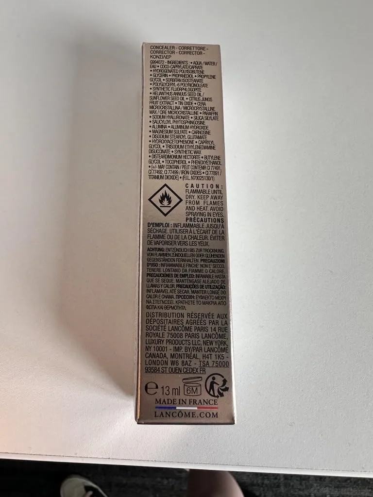 Lancôme Teint Idole Ultra Wear Care & Glow Serum Concealer - Medium Buildable Coverage & Natural Glow Finish - Up To 24H Hydration