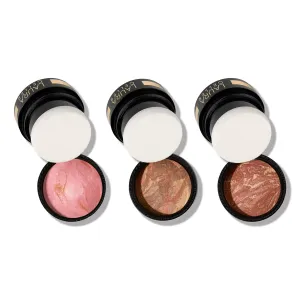 LAURA GELLER NEW YORK Baked to Go Trio: Balance-n-Brighten Foundation, Deep   Blush-n-Balance Blush, Pink Buttercream   Bronze-n-Brighten Bronzer, Deep - Travel Size